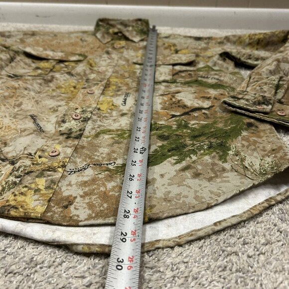 Cabelas Zonz Western Men's Small Camo Woodland Button Up Hunting Shirt NWOT - Picture 8 of 9